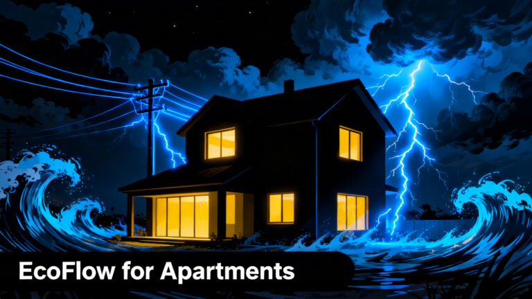 EcoFlow for apartments silent backup power