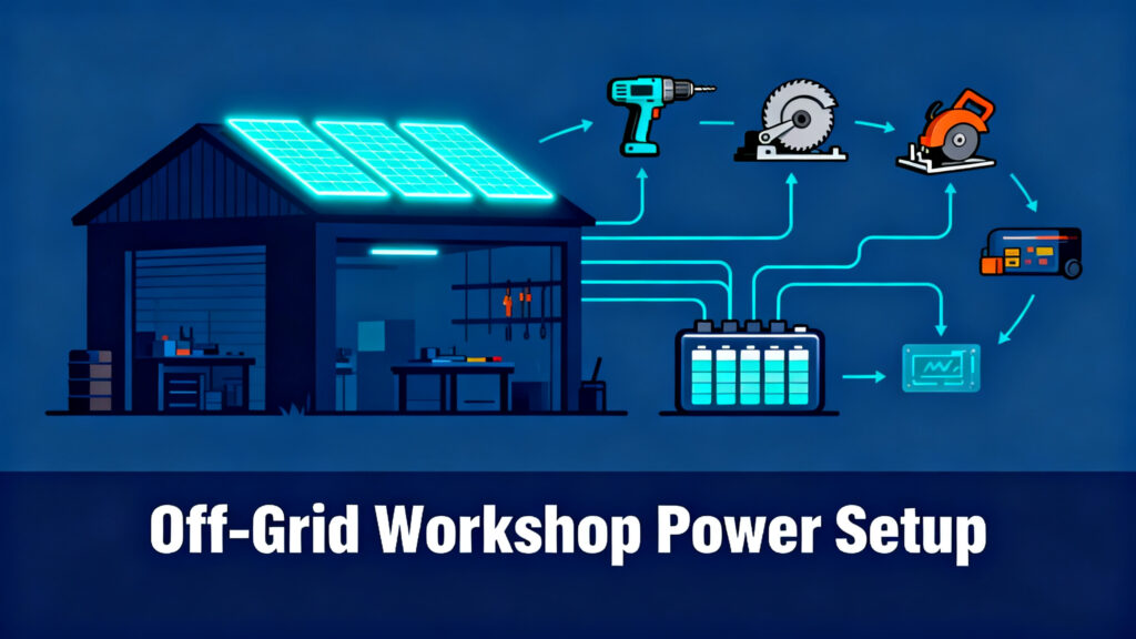Off-Grid Workshop Power: How to Choose the Right Power Station