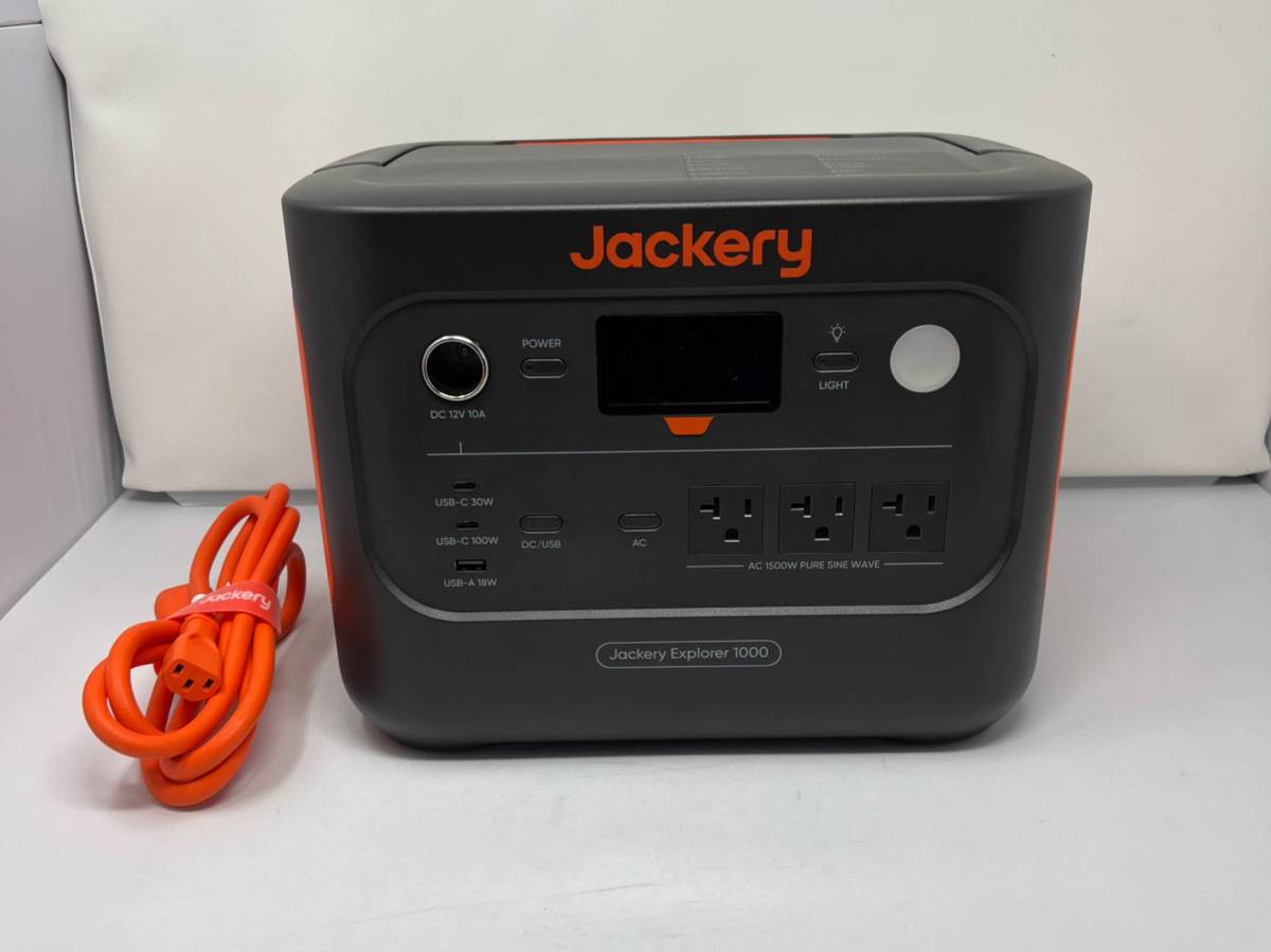 Jackery Explorer 1000 v2 portable power station shown in a real-world home setting