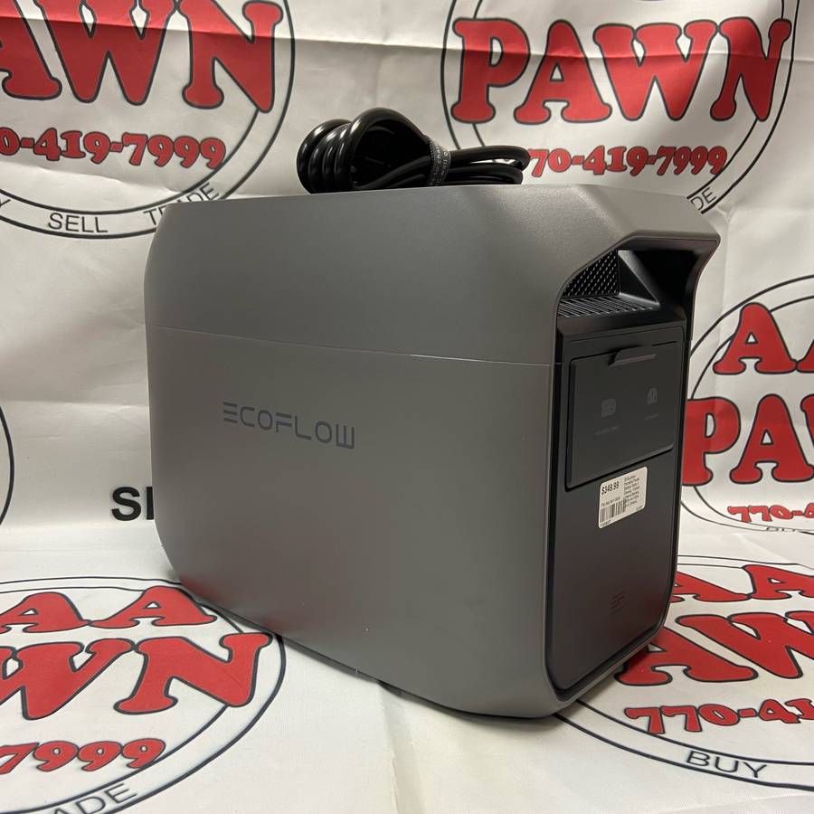 EcoFlow DELTA 3 Classic portable power station shown in a real-world home setting