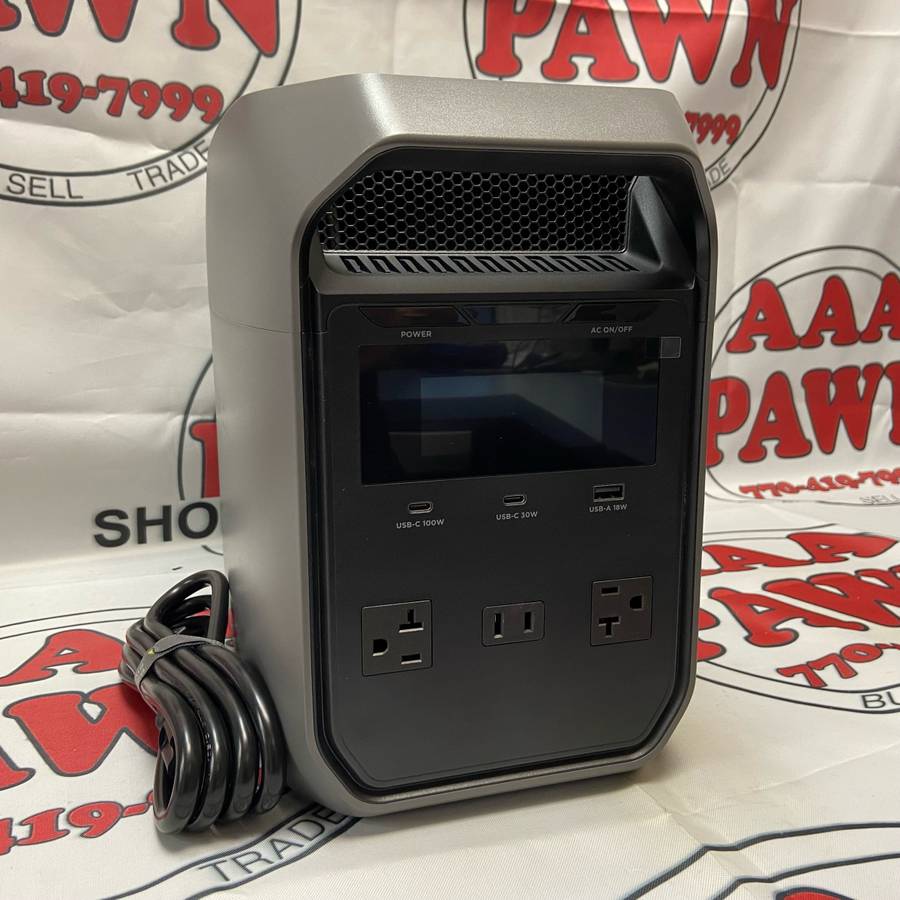 EcoFlow DELTA 3 Classic portable power station shown in a real-world home setting