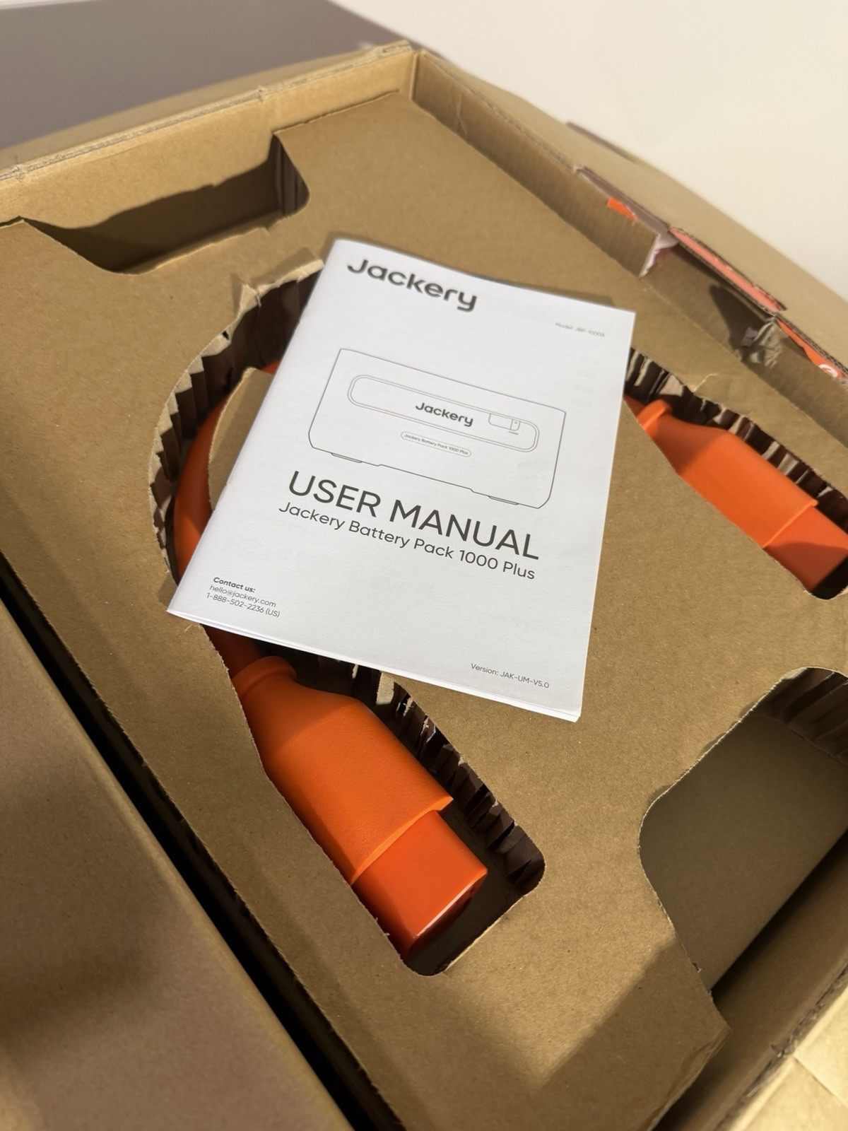 Jackery Explorer 1000 portable power station shown in a real-world home setting