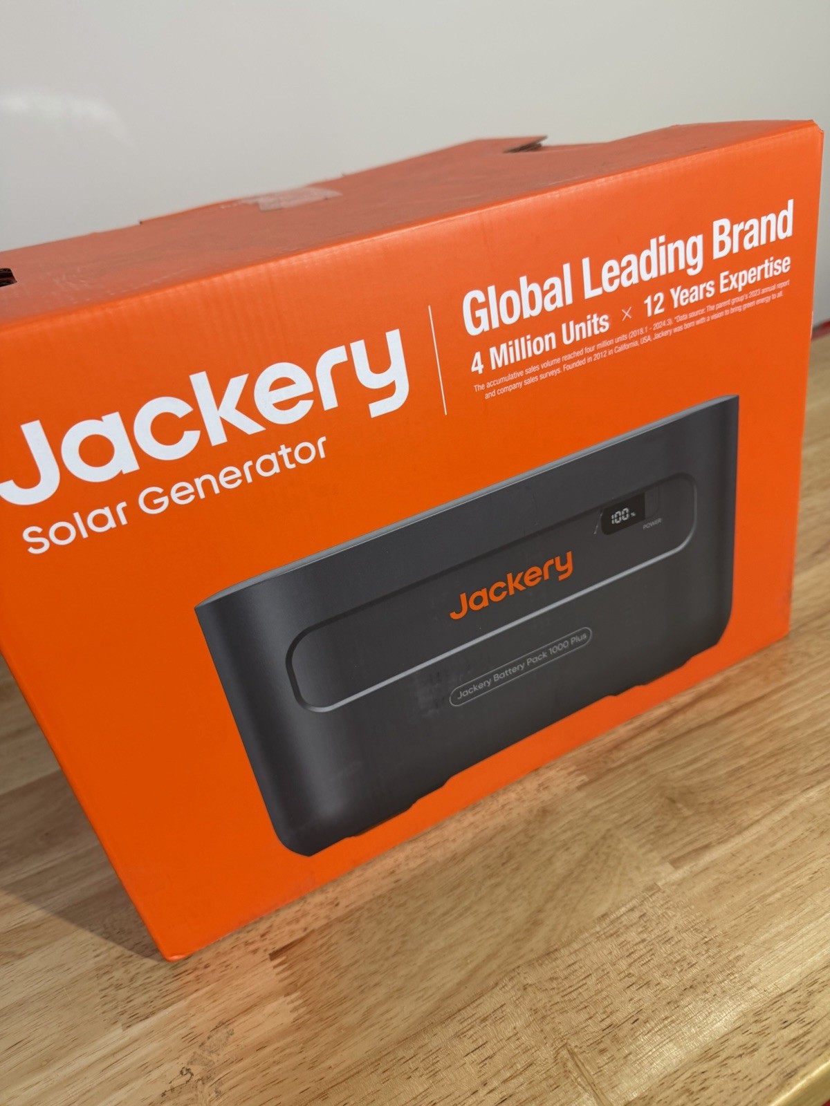 Jackery Explorer 1000 portable power station shown in a real-world home setting