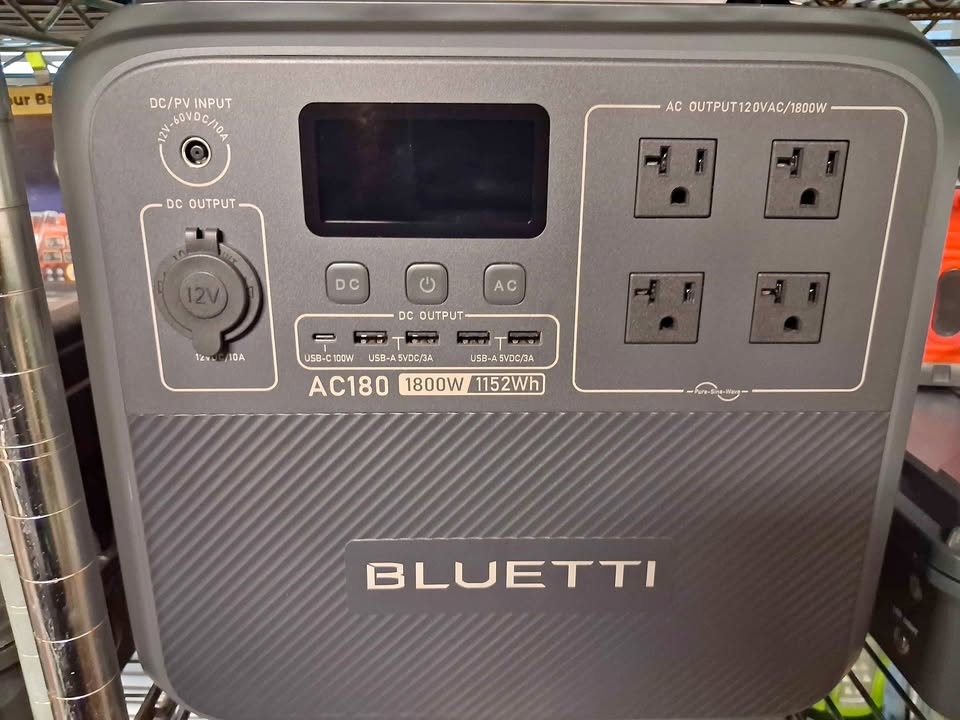 Bluetti AC180 shown in real-world use by an owner