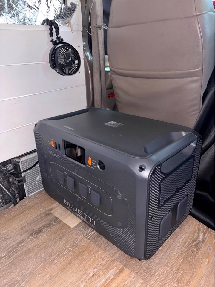 Bluetti Apex 300 portable power station shown in a real-world home setting