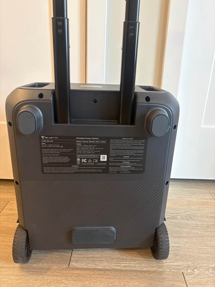 Bluetti Elite 400 shown in real-world use, photo 5