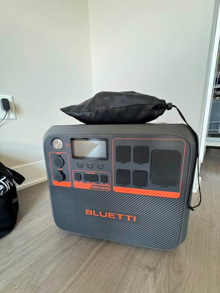 Bluetti AC200P L shown in real-world use, photo 2