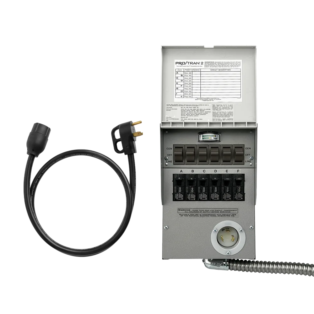 Anker SOLIX 6-circuit manual transfer switch