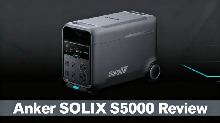 Anker SOLIX S5000 5kWh 240V portable power station review